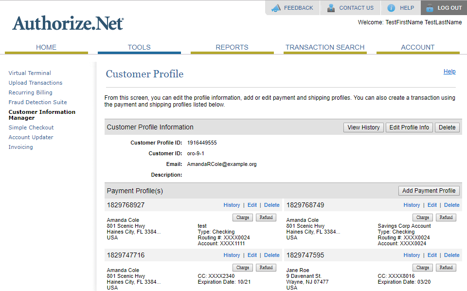 Authorize.Net Accounts For Sale